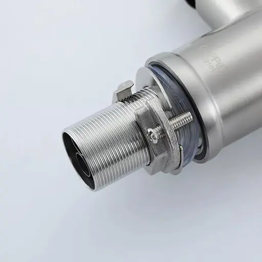 Смеситель для кухни гибкий излив нержавеющая сталь Gappo G4098-15 Нержавеющая сталь - фото 6