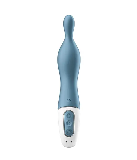 Вібратор Satisfyer A-Mazing 1 21.7 см блакитний - фото 7