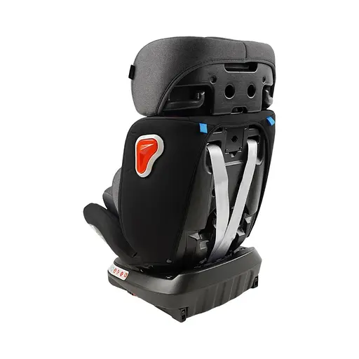 Автокрісло Joy SafeMax SF-62860, система Isofix, група 1-2-3, обертання 360°, сірий - фото 3
