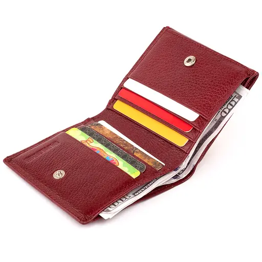 Жіночий шкіряний гаманець ST Leather 10х9х1.3 см acs0015755 - фото 3