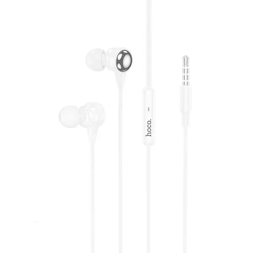 Навушники вакуумні Hoco M116 з мікрофоном білий - фото 2