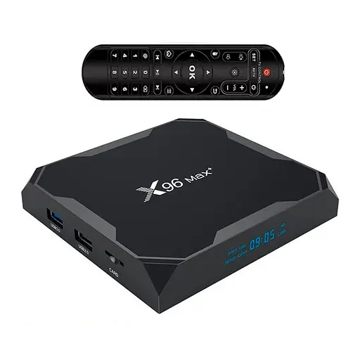 Смарт ТВ приставка X96 Max Plus ( Max+ ) 4/64 Гб 1000 Smart TV Box Android