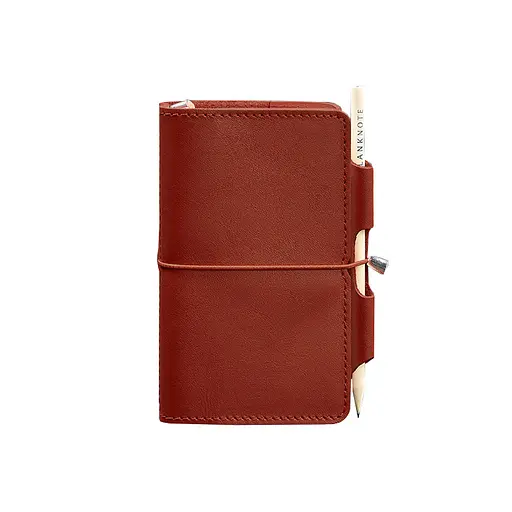 Жіночий шкіряний блокнот (Софт-бук) 3.0 кораловий - фото 7