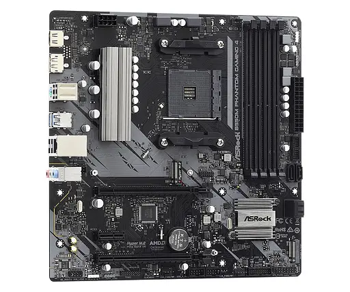 Материнская плата ASRock B550M Phantom Gaming 4 Socket AM4 - фото 3