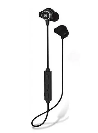 Спортивні вакуумні Bluetooth навушники гарнітура Remax RB-S7 Чорні - фото 5