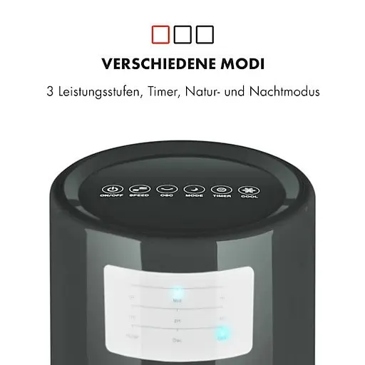 Охолоджувач повітря Klarstein Highrise 3-в-1 (10031488) - фото 2