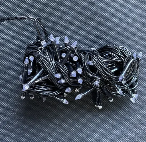 Новогодняя LED Гирлянда Конус 6 метров 100 ярких цветных лампочек - фото 2