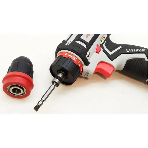 Шуруповерт аккумуляторный Луч Профи АШЛ-12 кейс ДФР 2 Ah 12 В 2 АКБ и ЗУ 30412 - фото 6