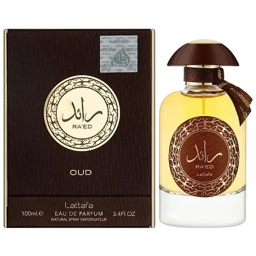 Парфюмированная вода оригинал Lattafa Perfumes Ra'ed Oud 100 мл - фото 1