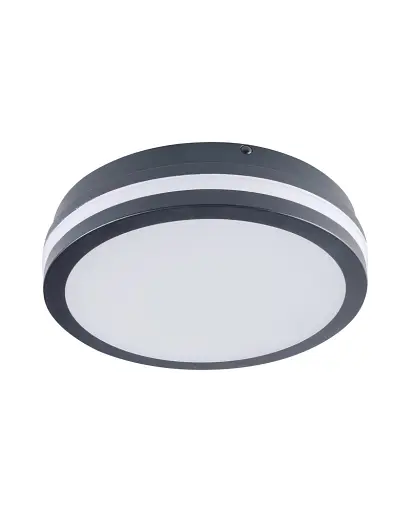 Вуличний світильник Kanlux 38790 BENO LED 1x12/18 3000K/3500K/4000K 1610/1740/1740Lm IP65 графітовий - фото 1