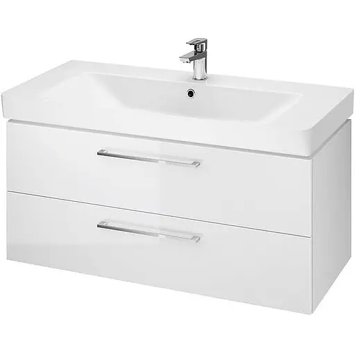 Тумба з умивальником Cersanit Lara Mille 100 Білий S801-364 - фото 1