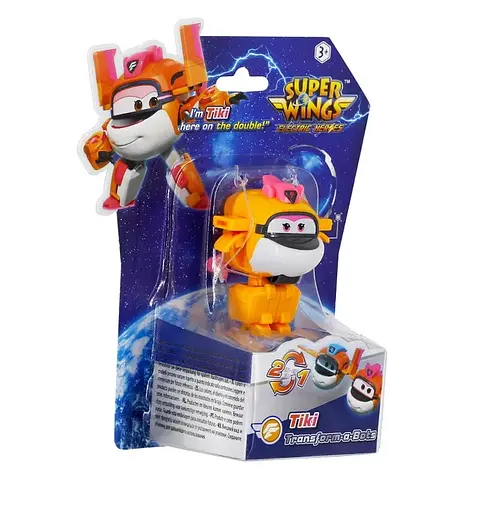 Ігрова фігурка-трансформер Super Wings Transform-a-Bots Тікі (Tiki) 5 см (EU780059) - фото 10
