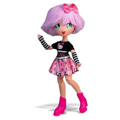 Детская кукла Тедди Рок 4SF Manga Dolls HKTF0100 серии Hello Kitty  - фото 4