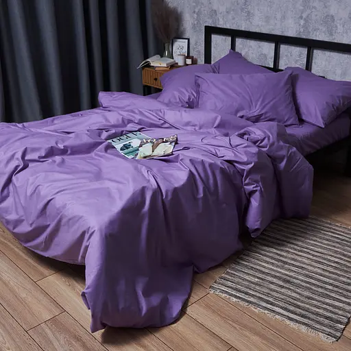 Пододеяльник Moon&Star Бязь Gold Люкс Violet Charm Евро 200x220 см - фото 3