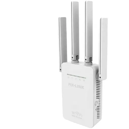 Підсилювач WiFi сигналу ретранслятор Wi-Fi Pix-Link LV-WR09Q 2.4 GHz репітер точка доступу (18621) - фото 1