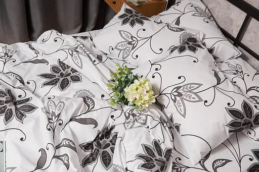 Набір наволочок Moon&Star Бязь Gold Люкс Gray Denim 40х60 см 2 шт - фото 3