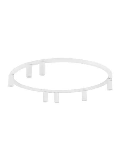 Люстра Nowodvorski 11945 Fourty Round GU10 R35 7x10W IP20 біла - фото 1