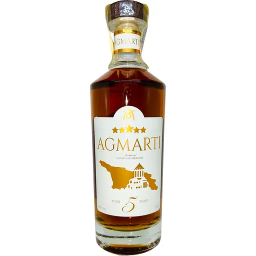 Бренди Грузии Agmarti 5 лет, 40%, 0.5 л (28573)