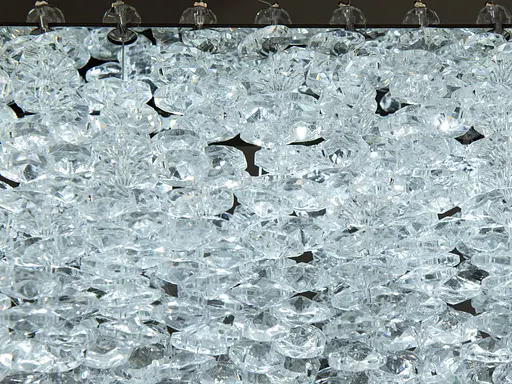 Подвесная люстра 505-L800x350CH хром хрусталь 40Вт LED - фото 4