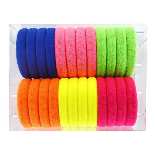 Резинка для волос Яркая 0307-918 микрофибра 24 шт - фото 2