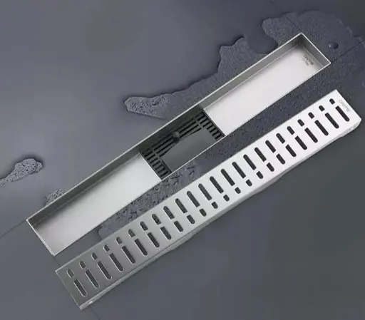 Душевой трап Gappo 70х600 мм, нержавеющая сталь G86007-3 - фото 2