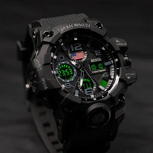 Часы мужские наручные Besta USA Flag - фото 4