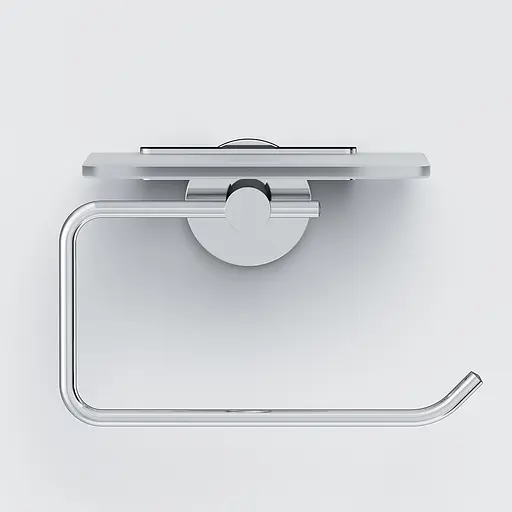 Тримач туалетного паперу з полицею AM.PM X-Joy хром A85A341500 Хром - фото 5