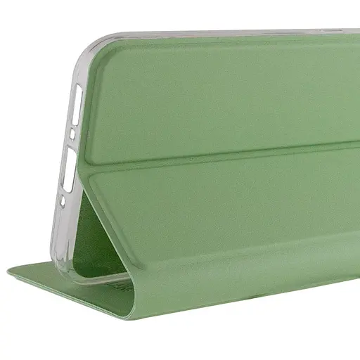 Шкіряний чохол-книжка GETMAN Elegant (U) для Oo A78 4G М'ятний - фото 4