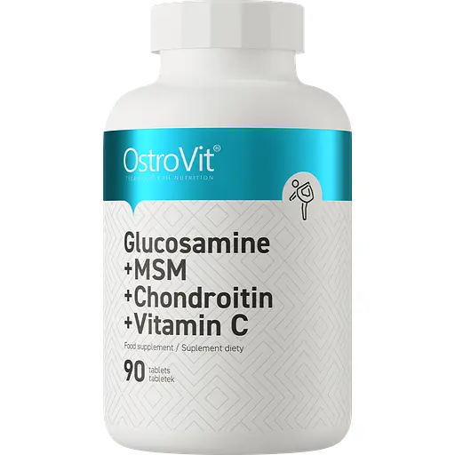 Диетическая добавка OstroVit Glucosamine + MSM + Chondroitin + Vitamin C 90 таблеток