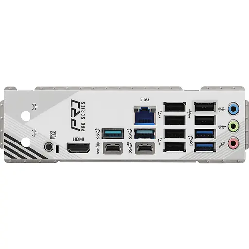 ASRock B850 Pro RS (AM5/B850, 4*DDR5, 2xPCIex16, HDMI/DP, 4xSATA,4xM.2, 2.5GLan, ATX) - фото 2