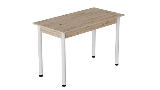 Стіл кухонний Ferrum-decor Беніта 75x120x80 Білий ДСП Сан-Марино 16мм (FRD-105647)