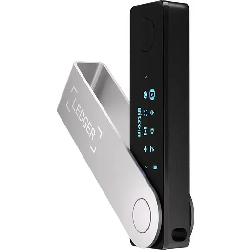 Криптогаманець Ledger Nano X Onyx Black [107521] - фото 4