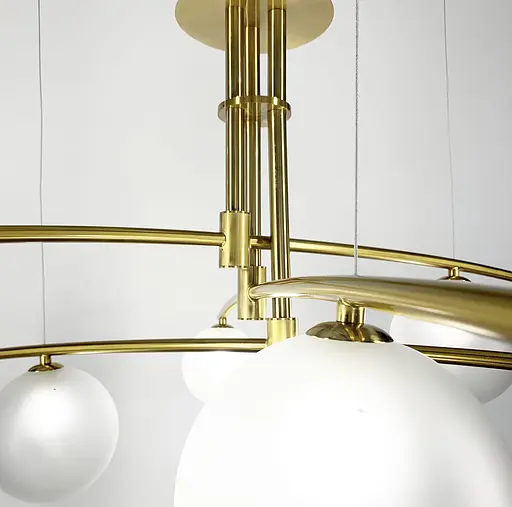 Aure – современная подвесная люстра в латунном каркасе | Ст. SGJ 8.9 AB | Line F - фото 8