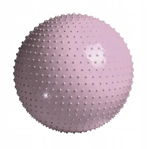 М'яч для фітнесу (фітбол) 4FIZJO 65 см масажний Anti-Burst 4FJ0617 Pink (P-5905973400220) - фото 7