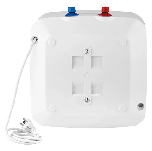 Водонагреватель Kroner Small K15SU1.5 1500 Вт, мокрый ТЭН, 15 л, квадратный, вертикальный, под мойкой, белый (CV034586) - фото 4