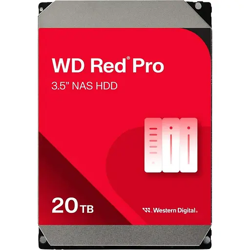 Жесткий диск 3.5" WD Red Pro 20TB SATA 512MB (WD201KFGX) [141141] - фото 2