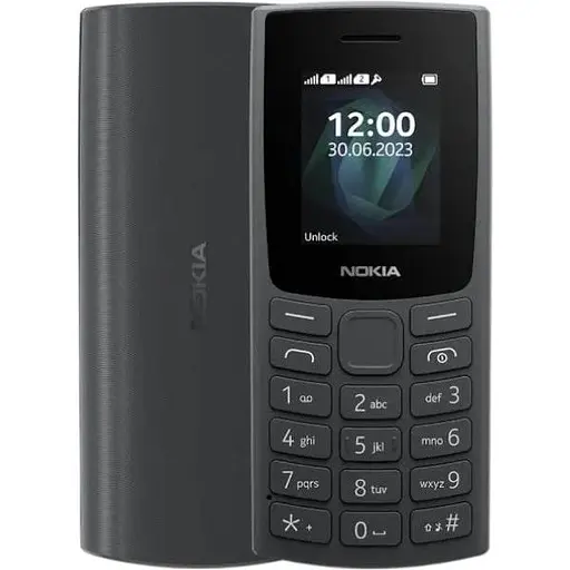 Мобільний телефон Nokia 105 DS 2023 Charcoal (1GF019CPA2C01)