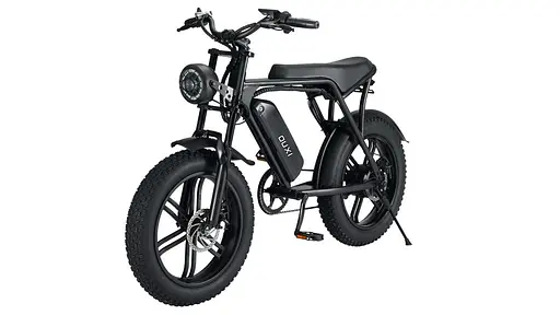 Всесезонный электровелосипед OUXI V8, 1000 Вт, макс. скорость 50 км/ч, запас хода 90 км, черный