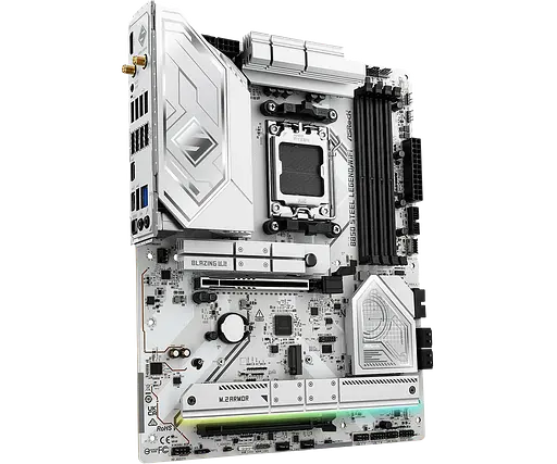 Материнская плата ASRock B850 Steel Legend Wi-Fi Socket AM5 (B850 Steel Legend WiFi) Б/У - фото 2