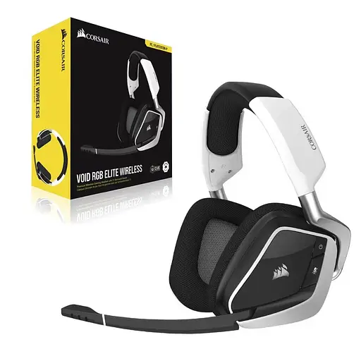Навушники Corsair Void RGB Elite Wireless White (CA-9011202) - фото 2
