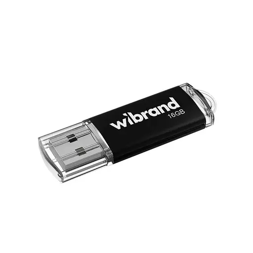 USB флеш накопичувач Wibrand 16GB Cougar Black USB 2.0 WI2.0/CU16P1B - фото 1