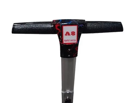 Гироскутер-сигвей с ручкой Smart Balance A8 Premium 10.5" Черный с молниями - фото 4