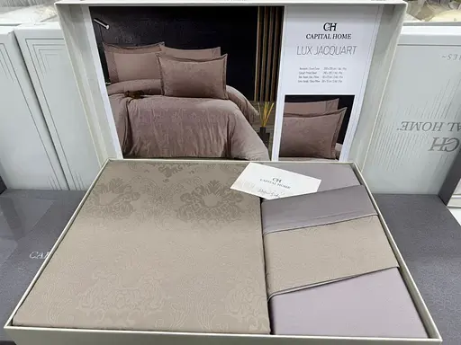 Постільна білизна Vizon Жаккард люкс Capital Home pbe0052124 - фото 1