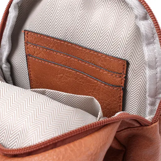 Женская сумка Vintage через плечо с отверстием для наушников из экокожи 17х27х6.5 см sum0026980 - фото 8