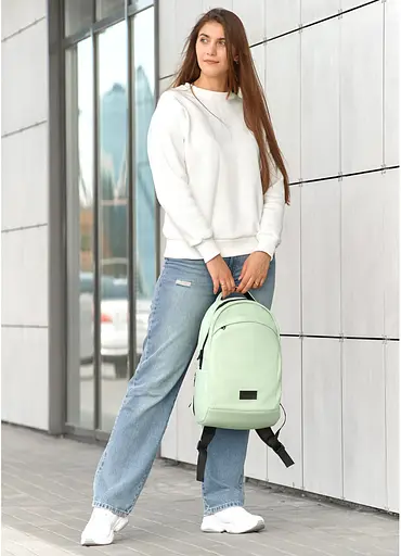 Рюкзак унісекс Sambag Zard LZN м'ята 46 х 28 х 13 см (25000014) - фото 4