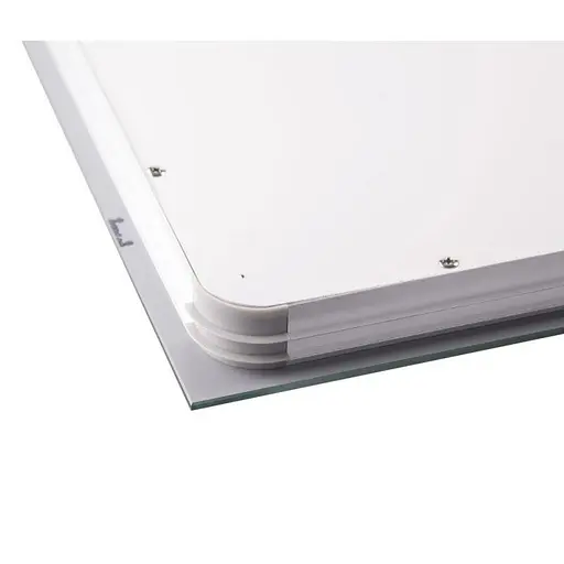 Дзеркало Qtap Mideya з антизапотіванням (DC-F936) 500x800 QT2078F936W, Білий - фото 7