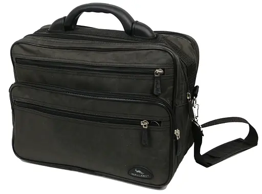 Чоловічий діловий портфель Wallaby 35х26х14 см sum0014240 - фото 4
