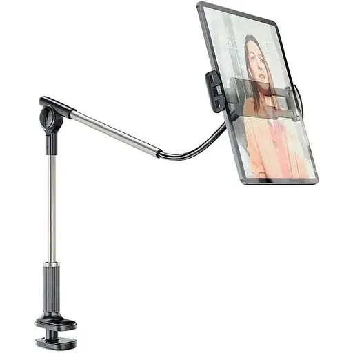 Держатель подставка Hoco для планшетов 7 8 9 10" PH47 double axis flat lazy stand - фото 1