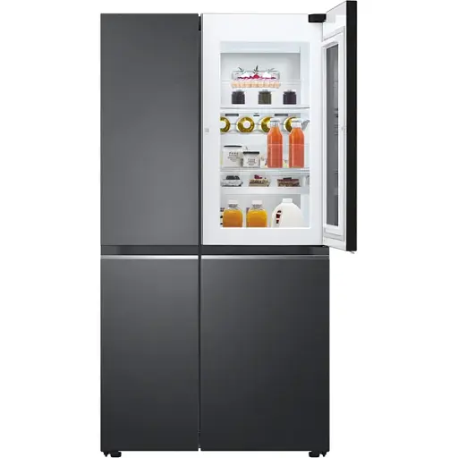 Холодильник LG SBS 179x91х74 холод.отд. 414 л мороз.отд. 233 л 2дв. А+ NF инв. диспл внутр. зона света Door in door черный матовый - фото 3