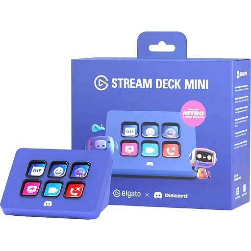 Контролер для стримінгу Elgato Stream Deck Mini Discord Edition (10GAI9931) [151039] - фото 6